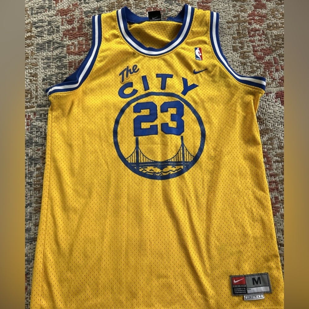 EUC Golden State Warriors Jason Richardson The City Nike Jersey - M (Length +2)